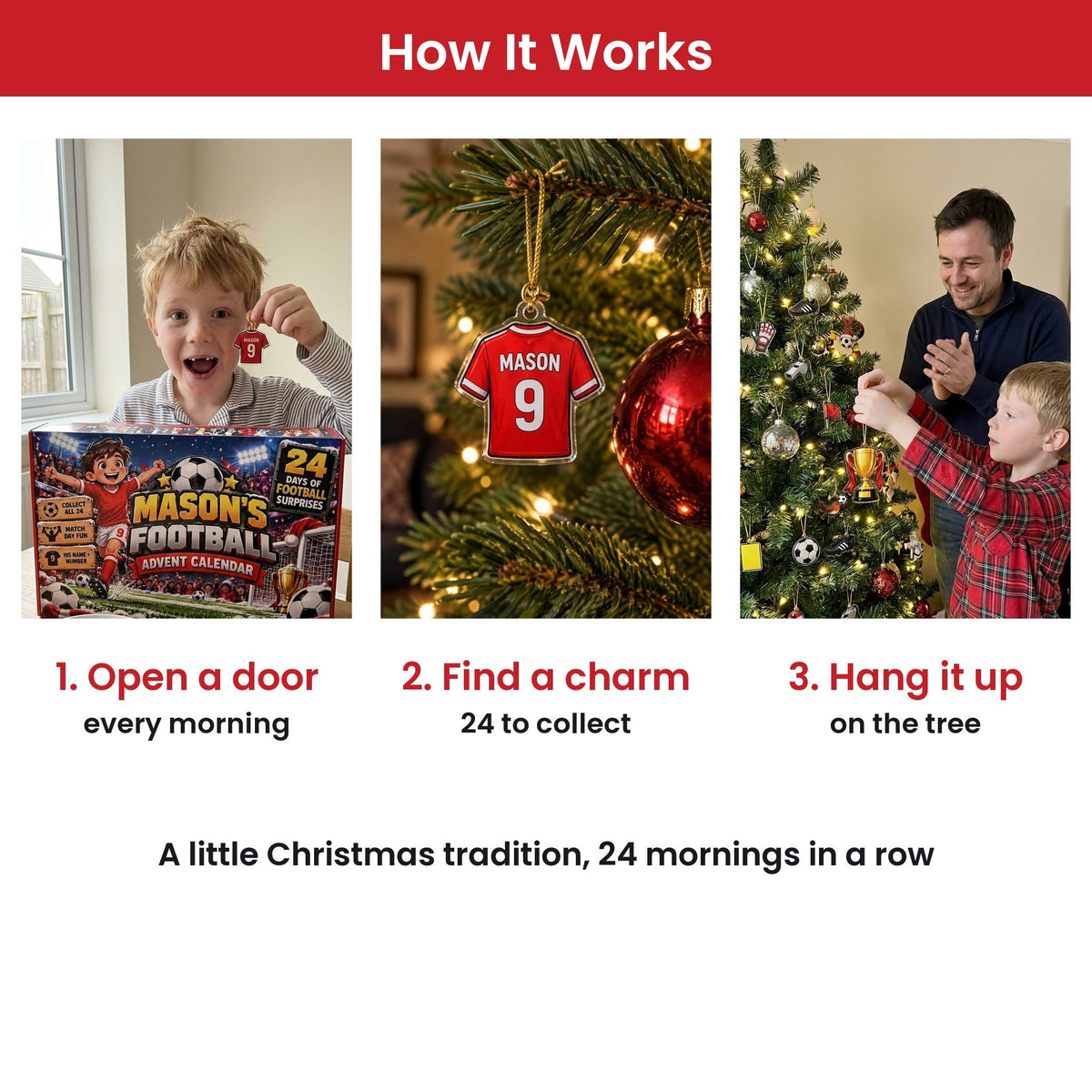 Football Kid -  Christmas Advent Calendar