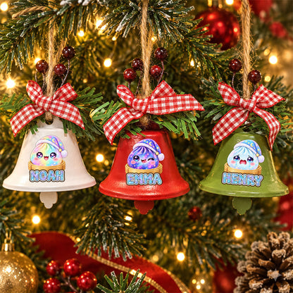 My Jolly Dumpling - Personalized Metal Bell Ornament