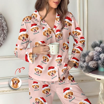 Custom Dog Photo Personalized Cute Puppy Pajamas CH07 899670