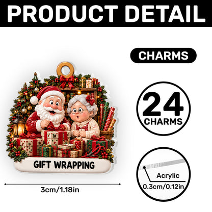 24 Days Of Christmas Fun With My Loves Gift For Husband, Wife - Personalized Christmas Advent Calendar
