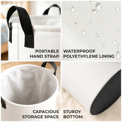 Custom Name Art Studio Gifts For Kids - Personalized Laundry Basket