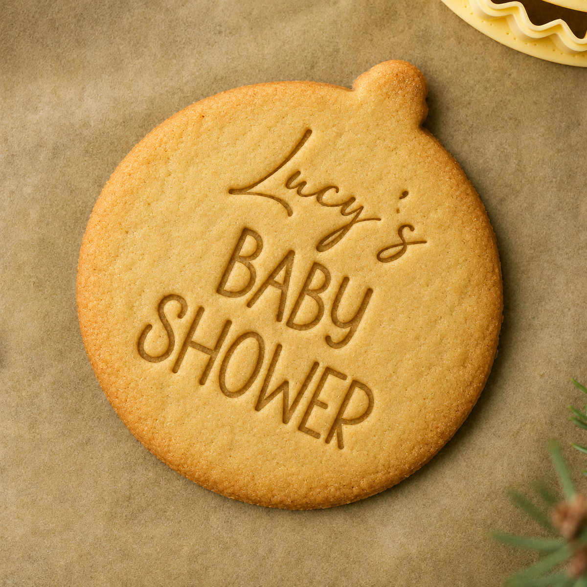 Custom Name Christian Cookie Stamp - Personalized Baking Accessory for Special Occasions LM32 669687