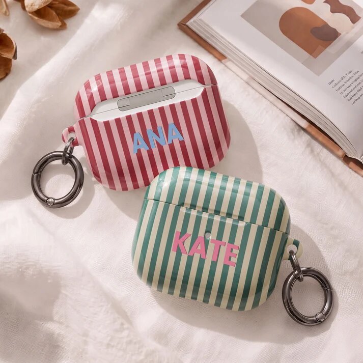 Personalized Monogram Name Protective Case For AirPods Gifts LM32 670533