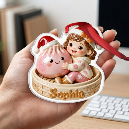 Custom From Any Photo - Personalized Kid Premium 3D Ornament | Sunflowerly