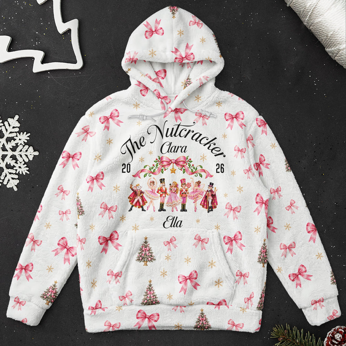 The Nutcracker Custom Name And Character Gift For Ballet Girl - Personalized Hoodie