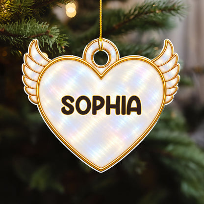 Custom Christmas Memorial Sympathy Gifts For Dogs, Cats • A Tree Of Love - Personalized Acrylic Ornament