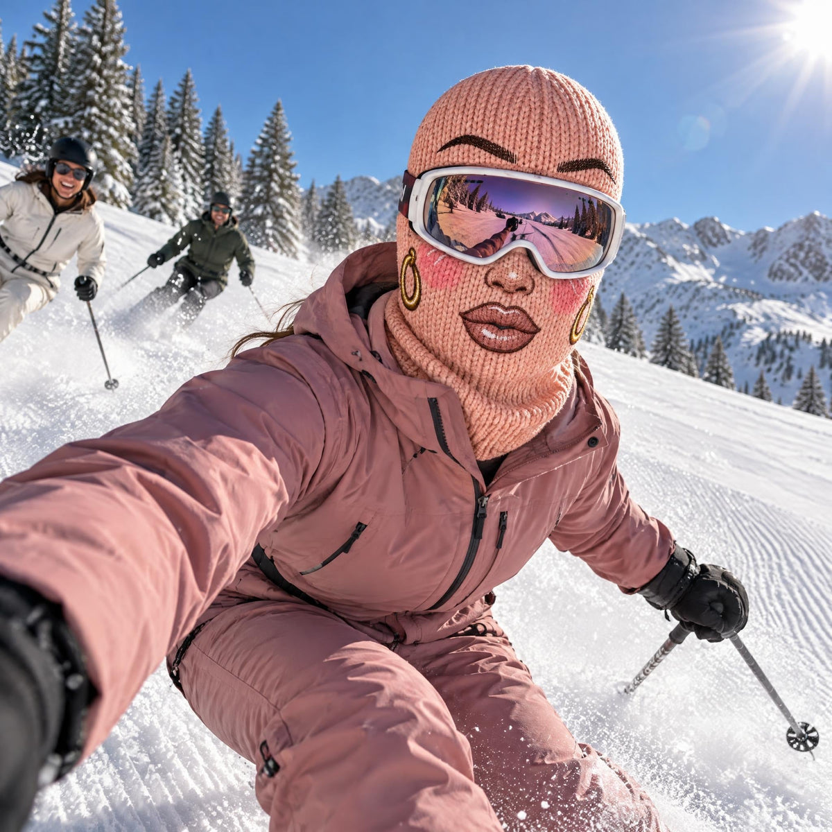 Ski Diva - Personalized Mask