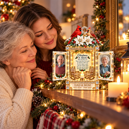 Christmas In Heaven - Personalized Memorial Ornament For Christmas NA04