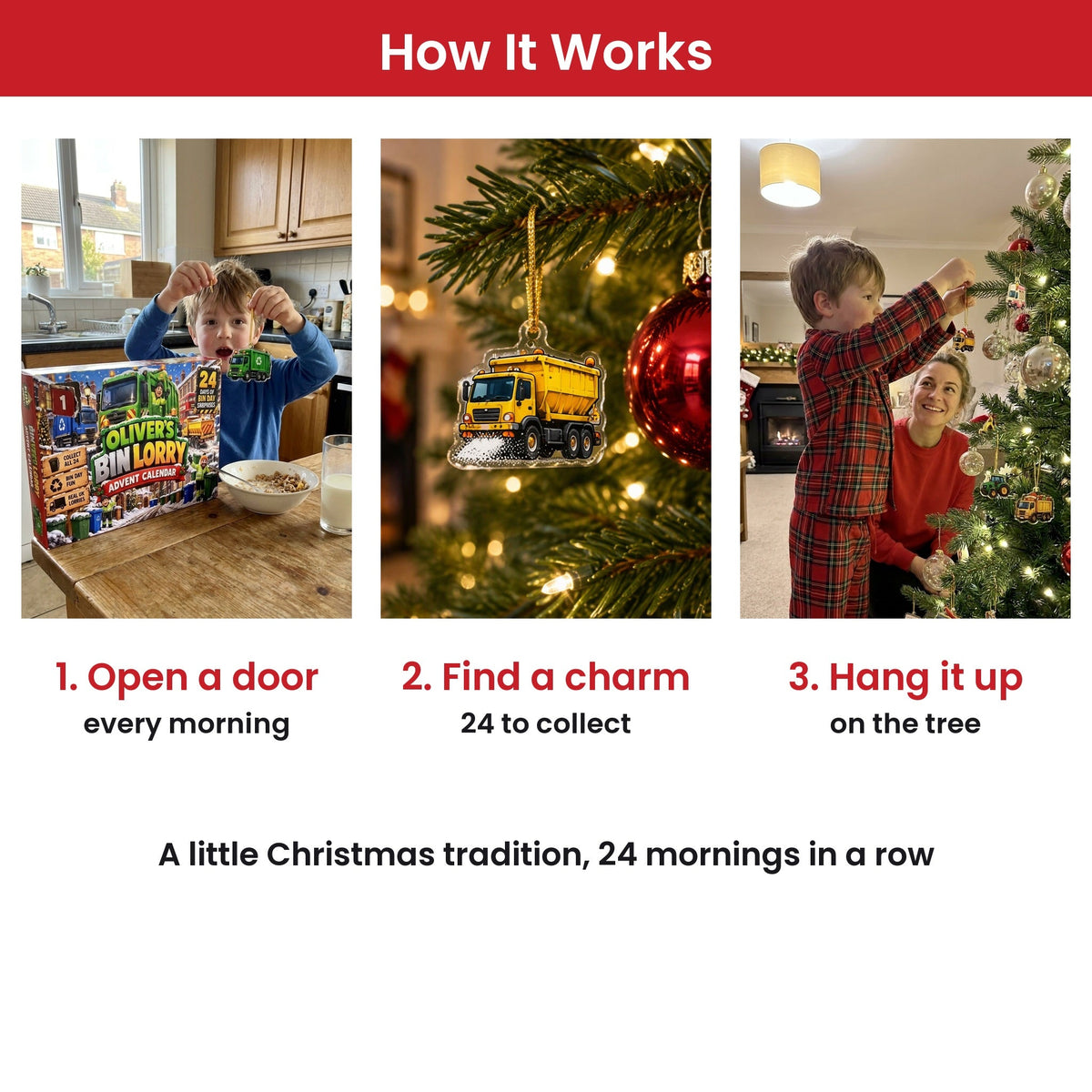 Bin Lorry -  Christmas Advent Calendar