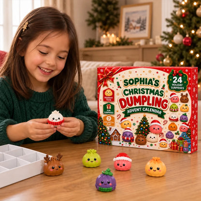 Christmas 24-Day Squishy Dumpling Surprise - Squishy Dumpling Advent Calendar