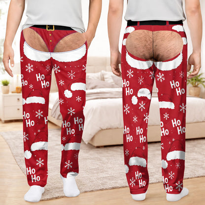 Funny Mens Christmas - Personalized Lounge Pants