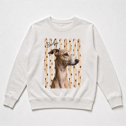 Custom Striped Pet Portrait Shirt Gift For Pet Lovers - Personalized Shirt