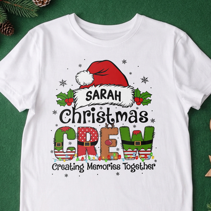 Personalized Christmas Crew Matching Family Shirt Xmas Party Gift TH10 171323
