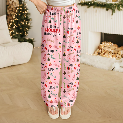 Custom Name This Mommy Daddy Belongs To Sweatpants, Unique Gift for Family LM32 670391