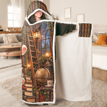 Shhh... I’m Reading - Funny Reading Blanket For Book Lovers - Personalized Blanket