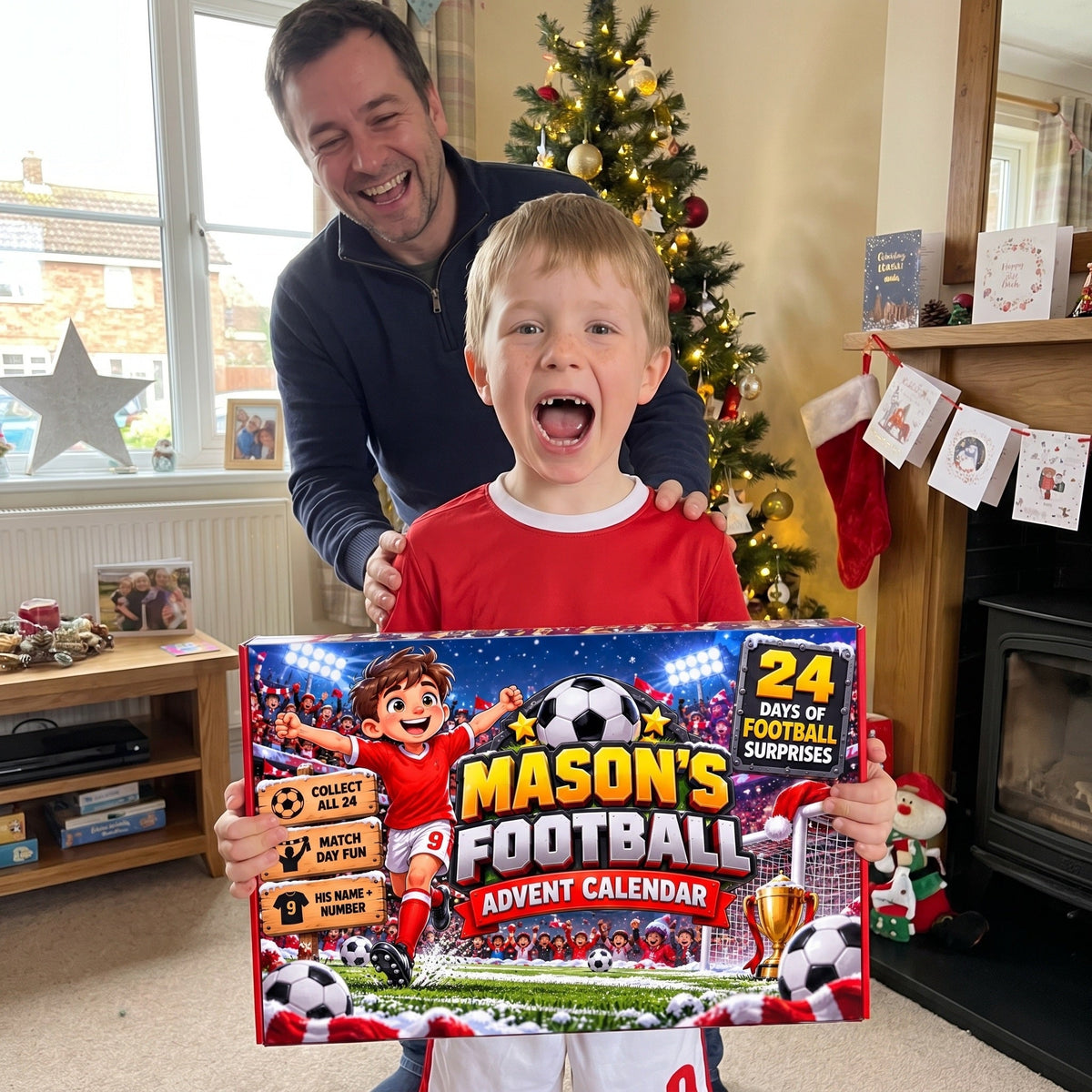 Football Kid -  Christmas Advent Calendar