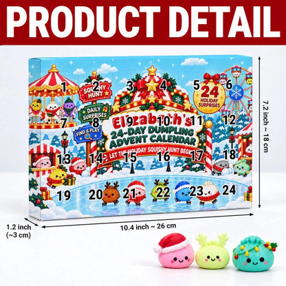 Christmas 24-Day Squishy Dumpling Surprise - Squishy Dumpling Advent Calendar