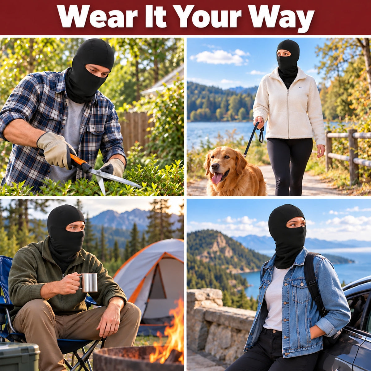Ski Paws Crew - Personalized Ski Mask