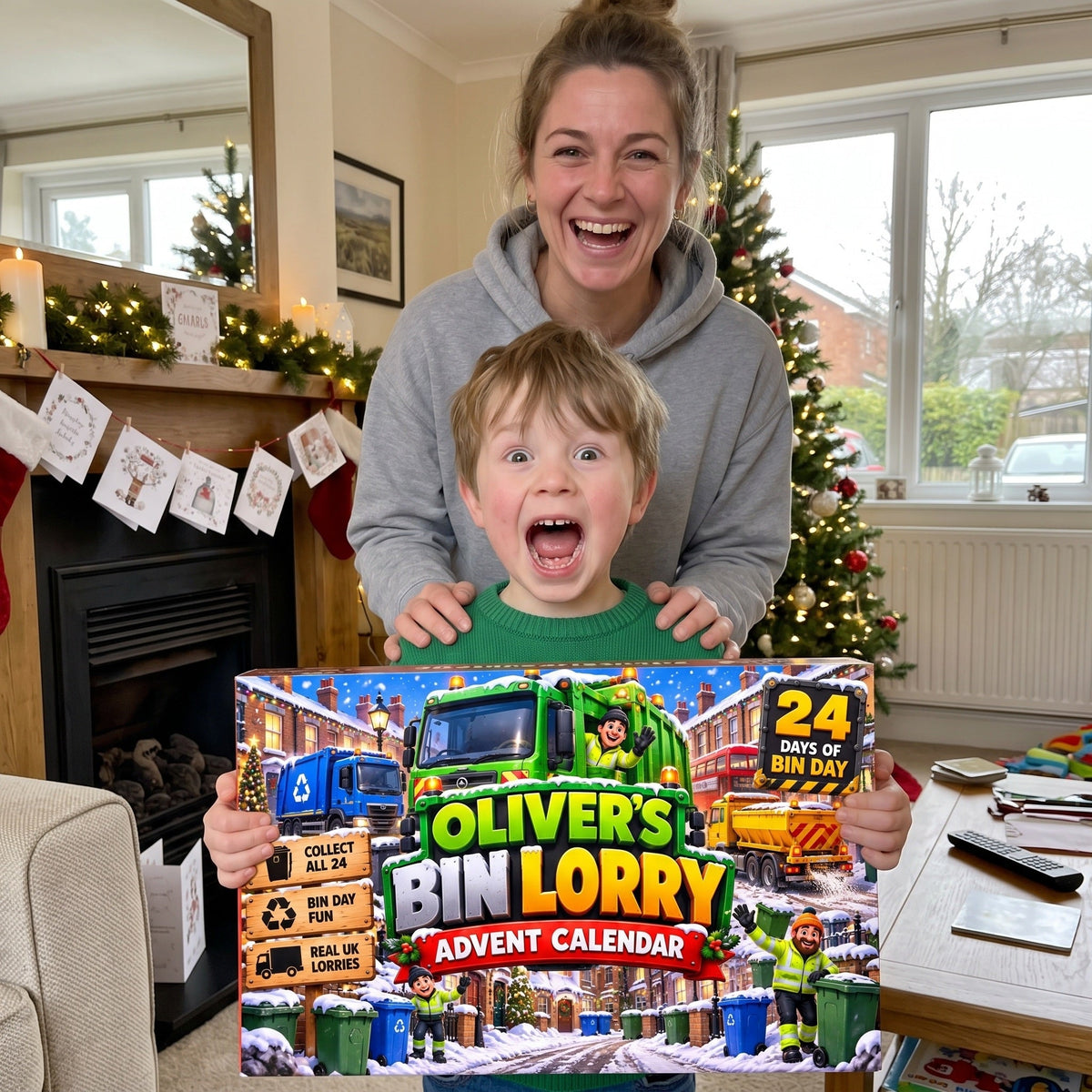 Bin Lorry -  Christmas Advent Calendar