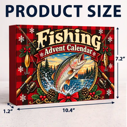 Squishy Fishing Gift For Husband And Son, Daughter - Christmas Countdown Advent Calendar