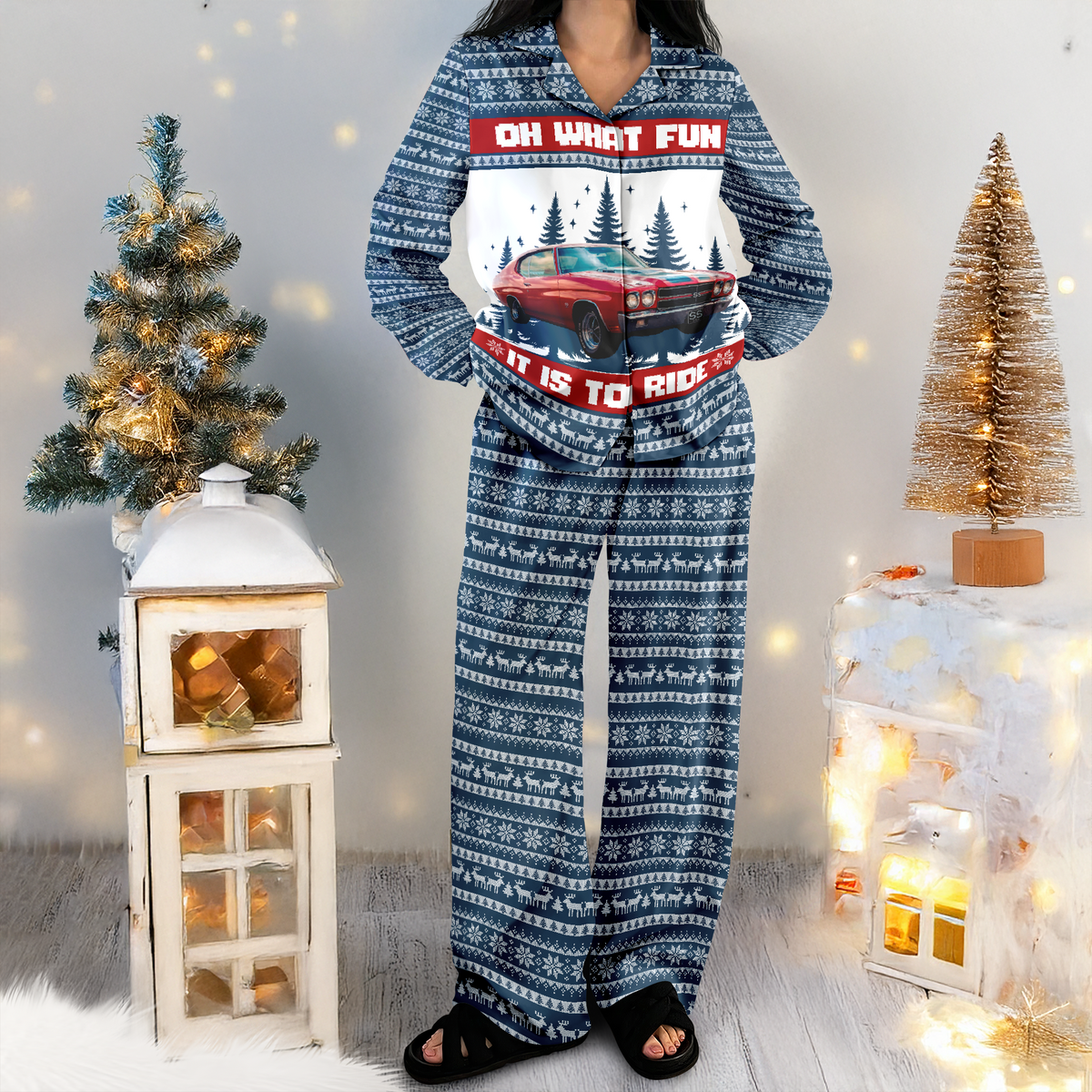 Dth Custom Car Photo Oh What Fun It Is To Ride Pajamas Th10 896017