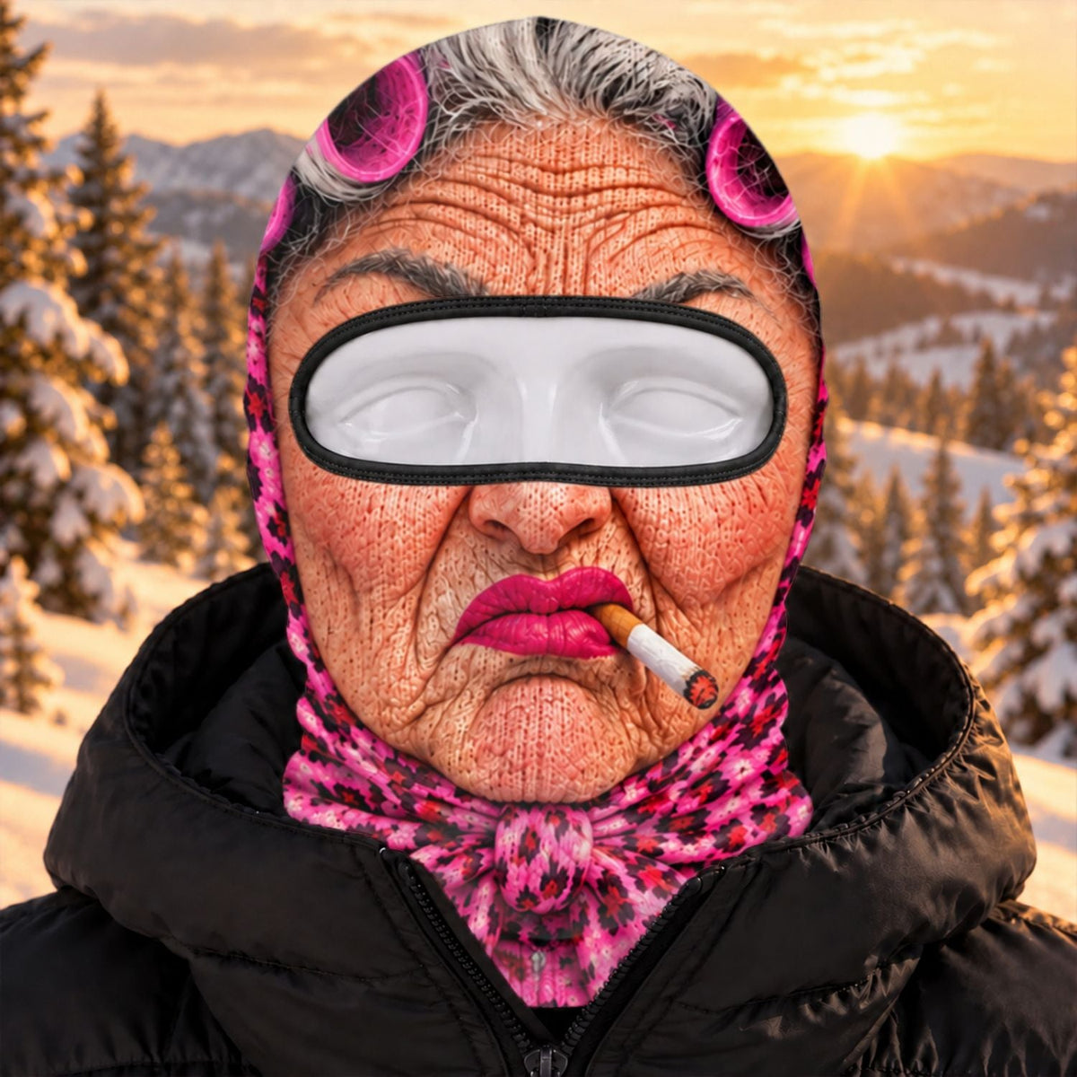 Gang Granny - Personalized Ski Mask