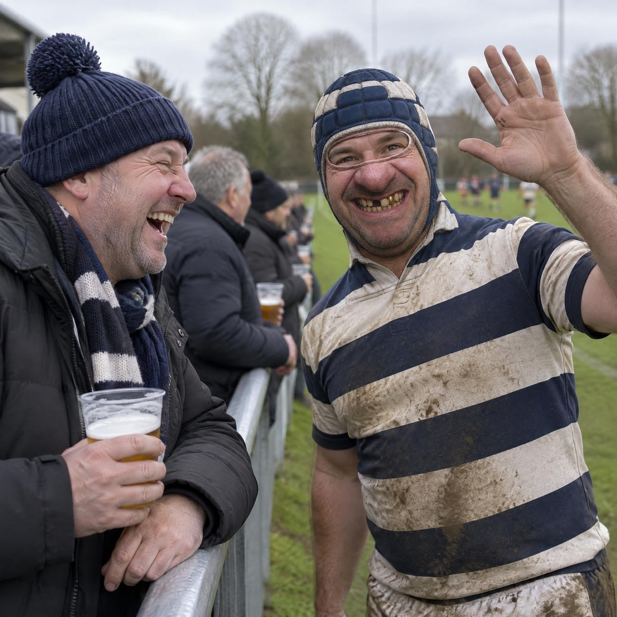 Rugby Club - Personalized Mask