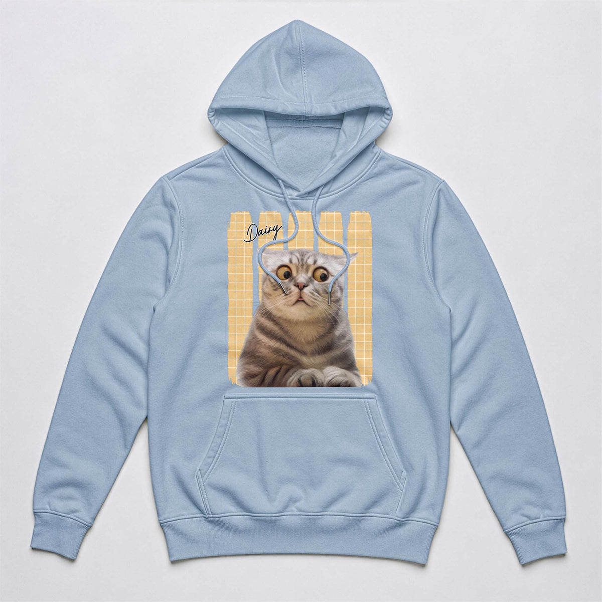 Custom Striped Pet Portrait Shirt Gift For Pet Lovers - Personalized Shirt