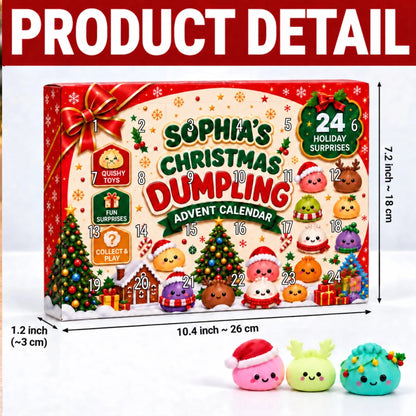 Christmas 24-Day Squishy Dumpling Surprise - Squishy Dumpling Advent Calendar