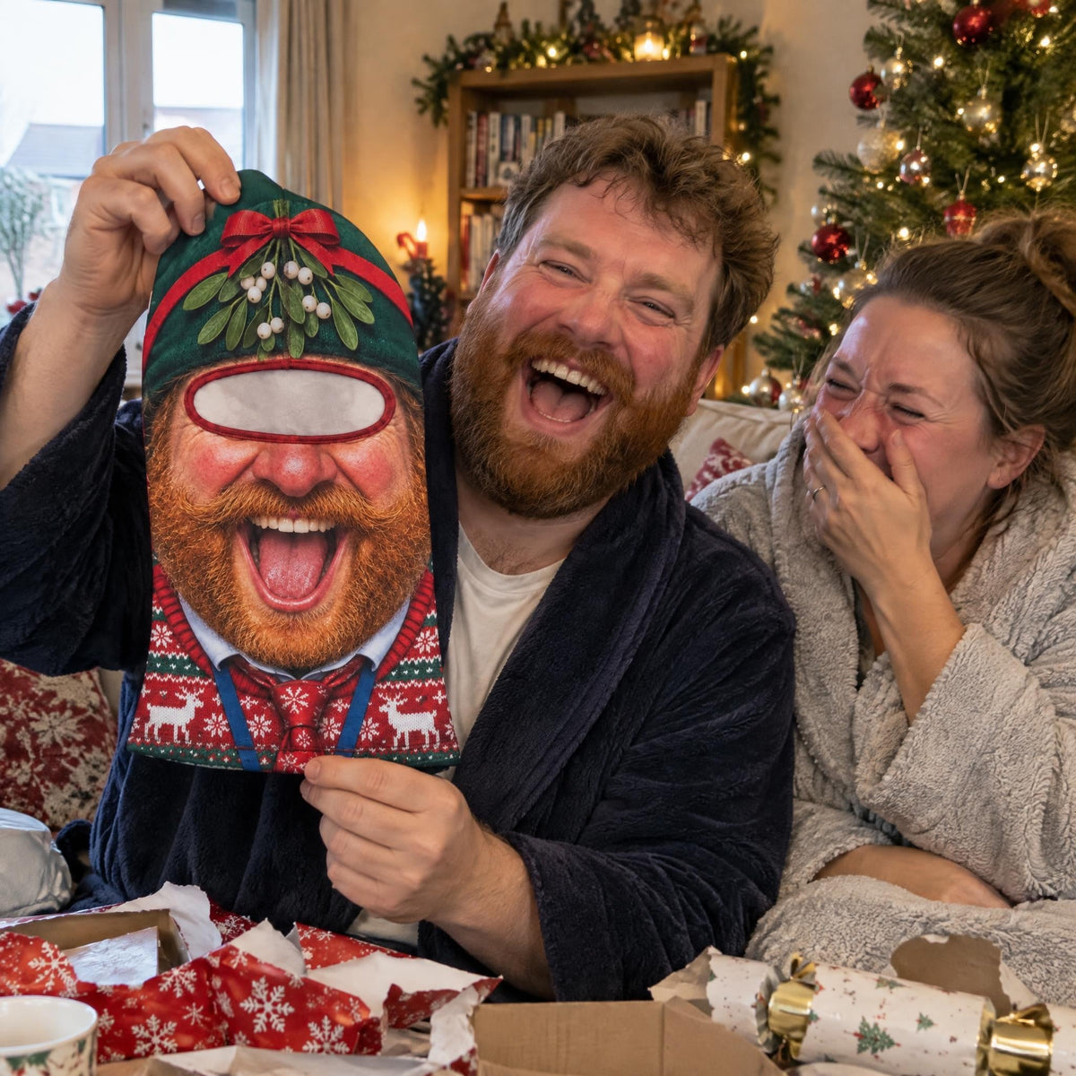 Secret Santa - Personalized Mask