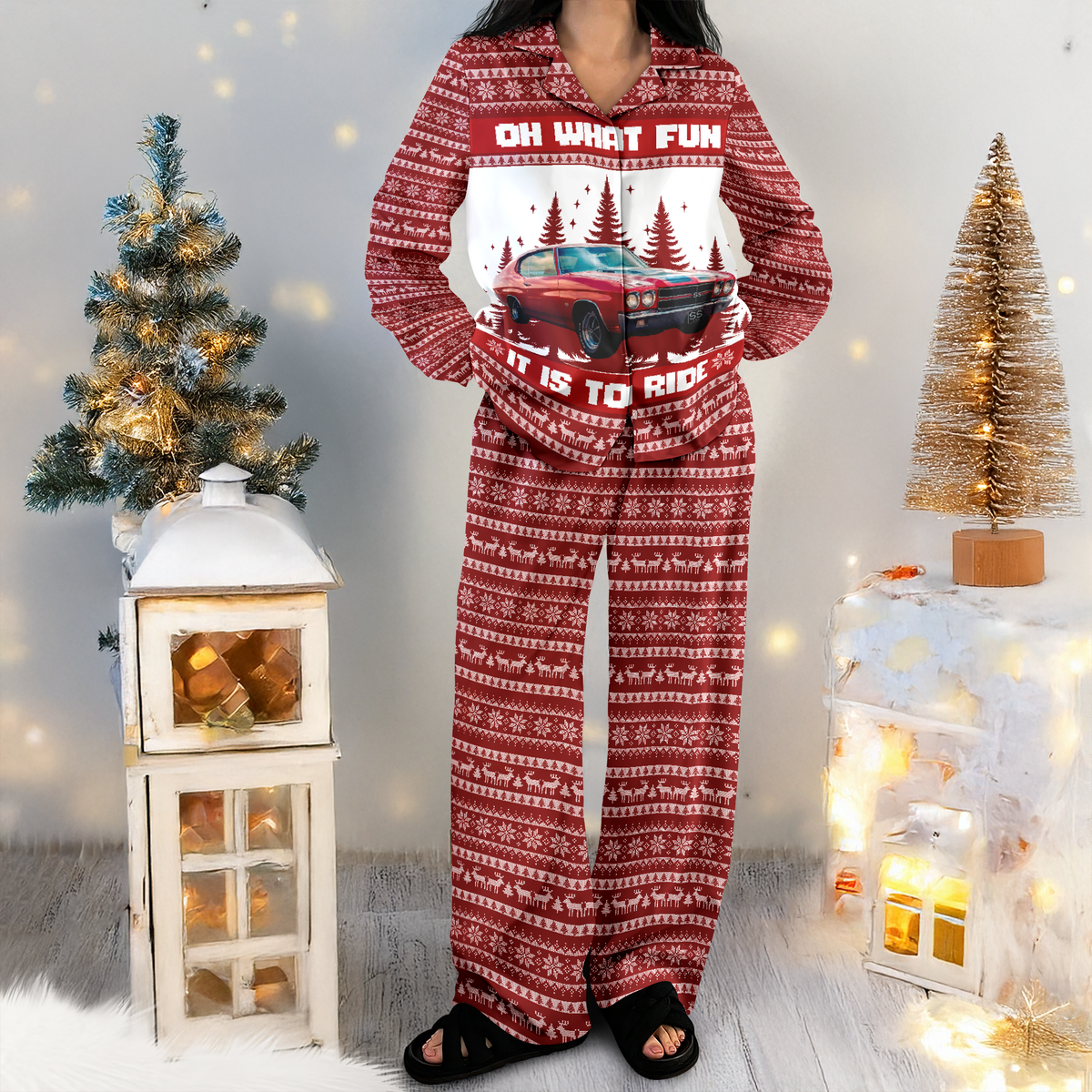 Dth Custom Car Photo Oh What Fun It Is To Ride Pajamas Th10 896017