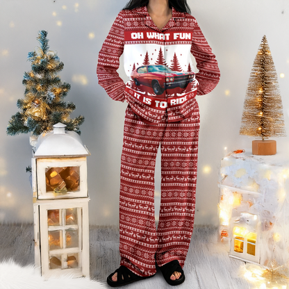 Dth Custom Car Photo Oh What Fun It Is To Ride Pajamas Th10 896017