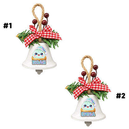 My Jolly Dumpling - Personalized Metal Bell Ornament