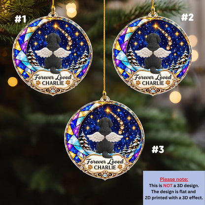Custom Christmas Memorial Sympathy Gifts For Dogs, Cats • Until We Meet Again - Personalized Acrylic Ornament