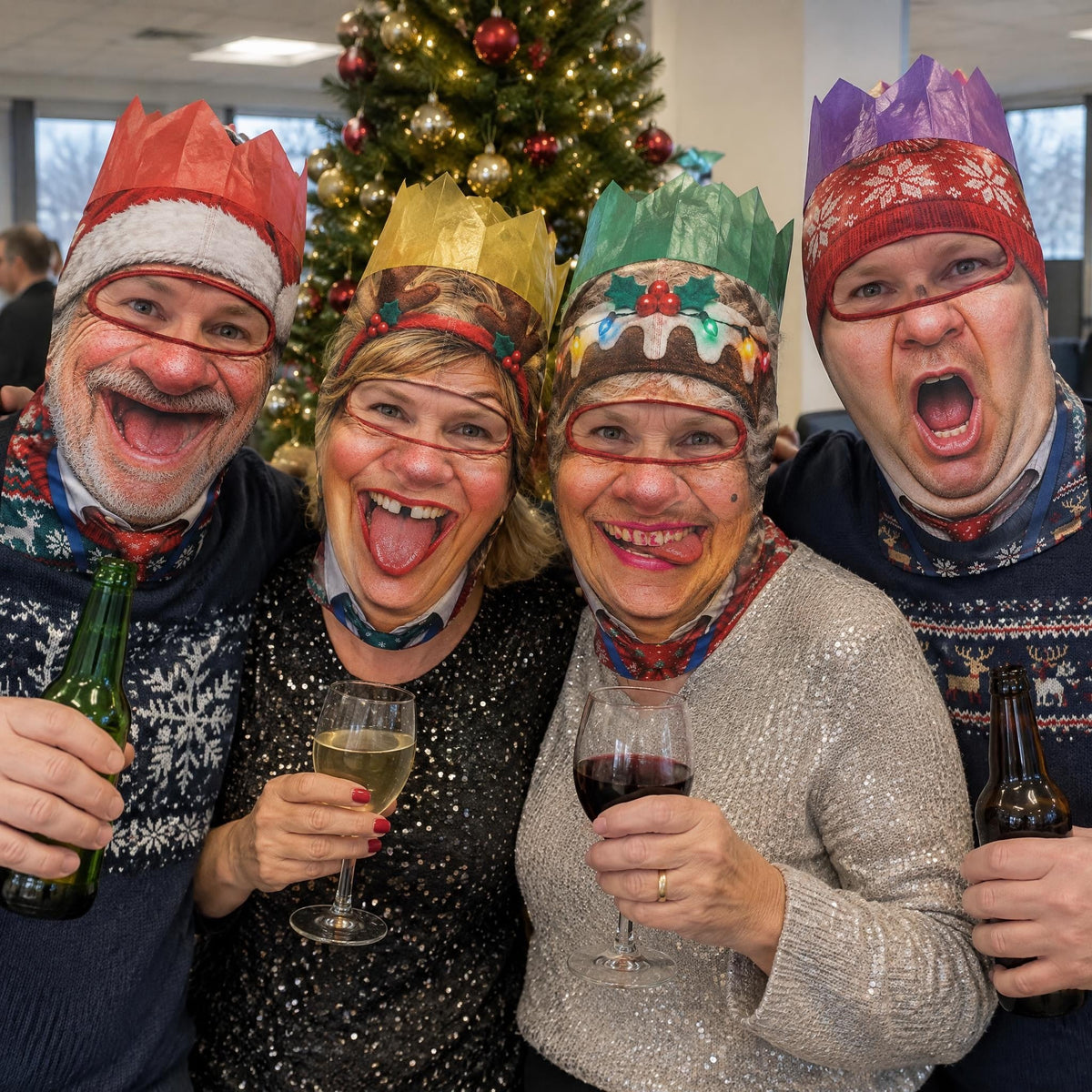 Secret Santa - Personalized Mask