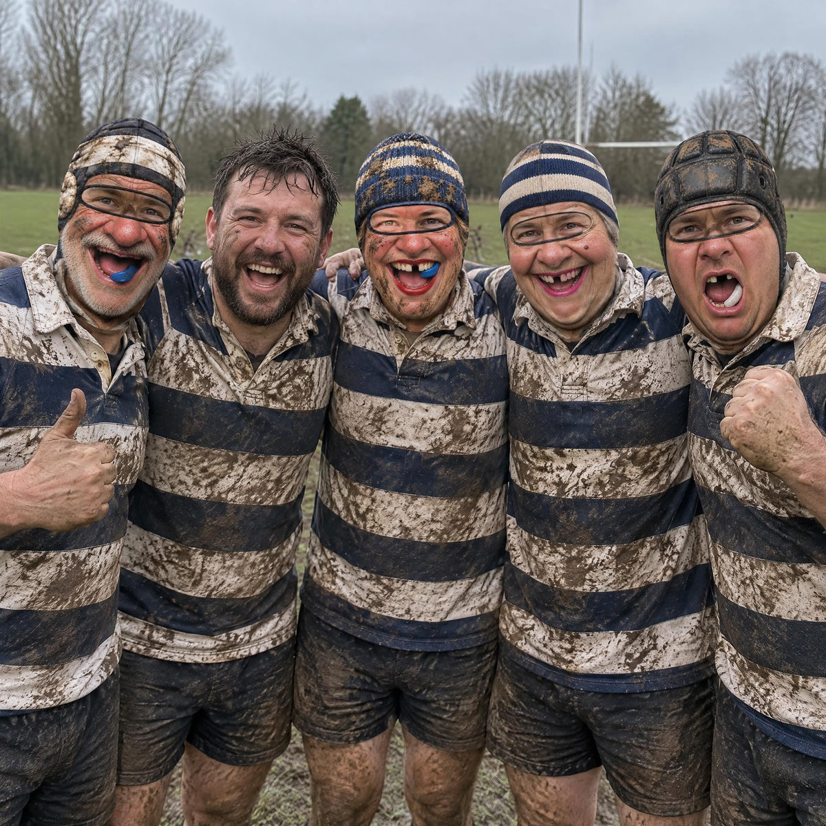 Rugby Club - Personalized Mask