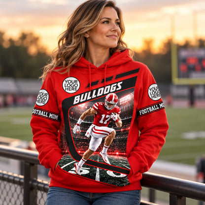 Personalized All Over Print Shirt American Football - Gift For Football Lovers NA04