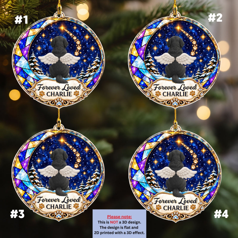 Custom Christmas Memorial Sympathy Gifts For Dogs, Cats • Until We Meet Again - Personalized Acrylic Ornament