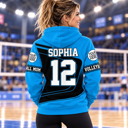 Personalized All Over Print Shirt Volleyball - Gift For Volleyball Lovers NA04