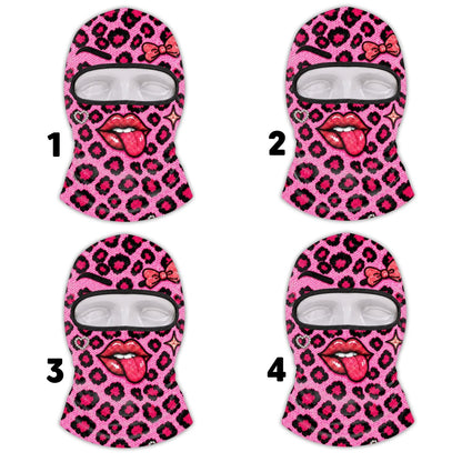 Leopard Diva - Personalized Ski Mask