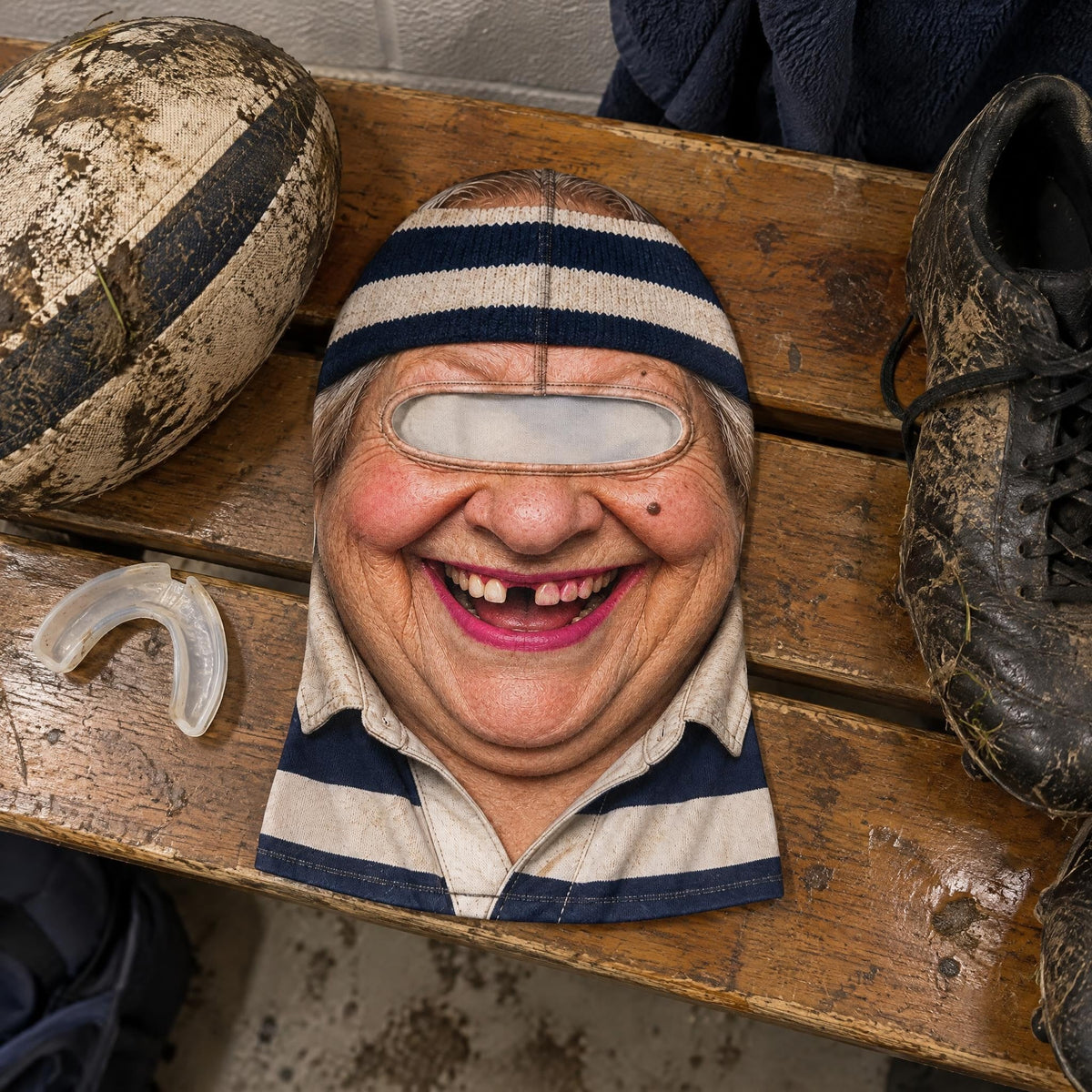 Rugby Club - Personalized Mask
