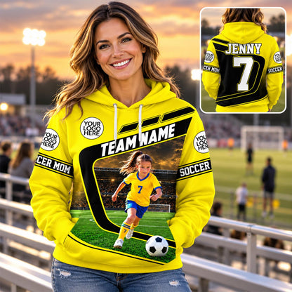 Personalized All Over Print Shirt Soccer - Gift For Soccer Lovers NA04