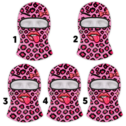 Leopard Diva - Personalized Ski Mask