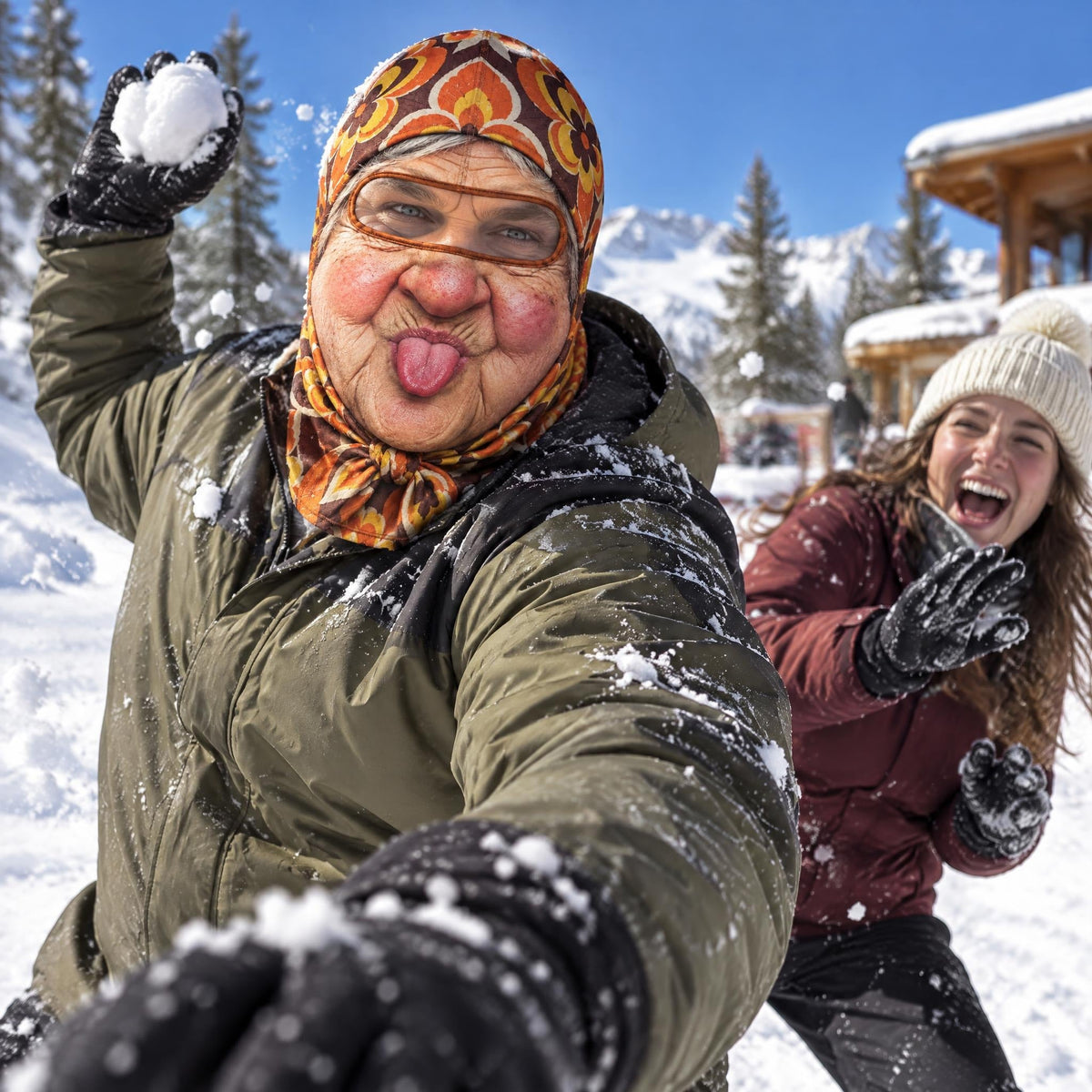 Ski Granny Gang - Personalized Mask
