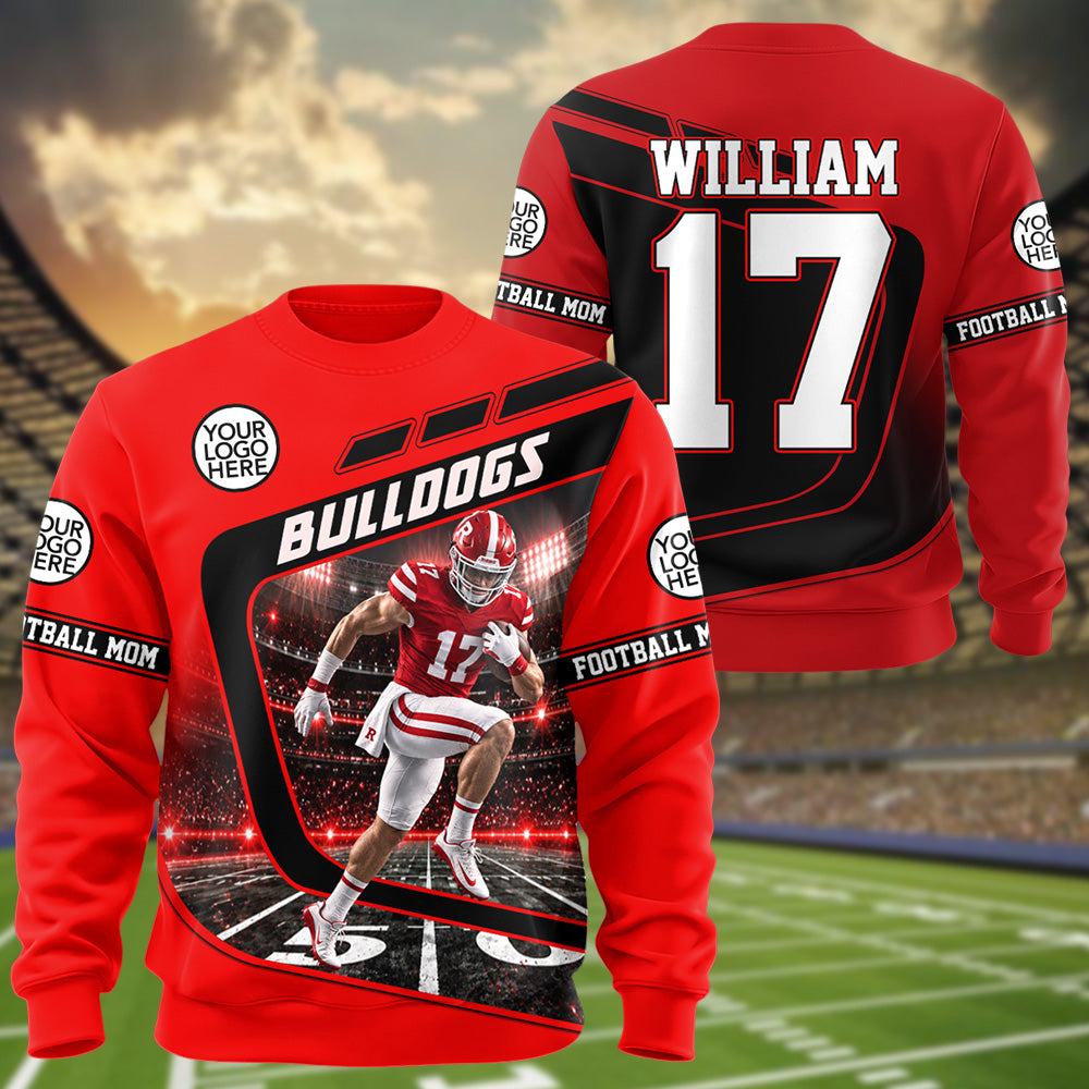 Personalized All Over Print Shirt American Football - Gift For Football Lovers NA04