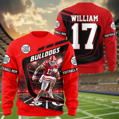 Personalized All Over Print Shirt American Football - Gift For Football Lovers NA04