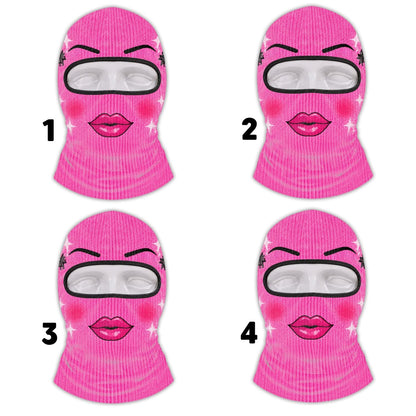 Funny Pink - Personalized Ski Mask