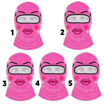 Funny Pink - Personalized Ski Mask