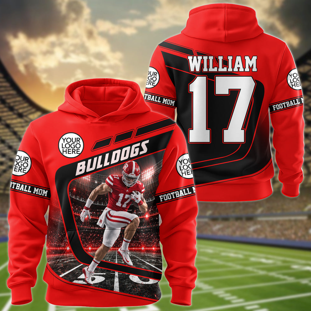 Personalized All Over Print Shirt American Football - Gift For Football Lovers NA04