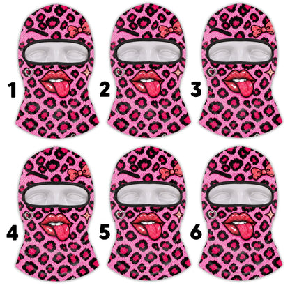 Leopard Diva - Personalized Ski Mask